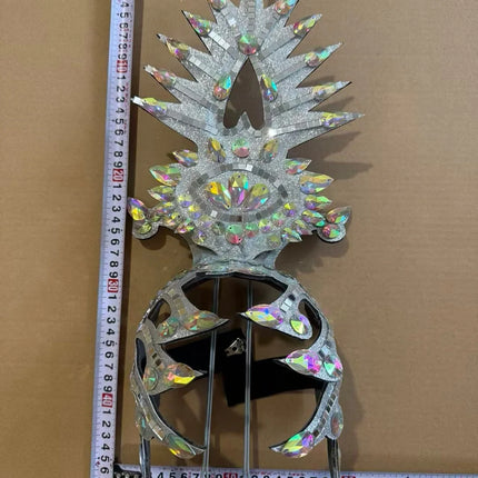 The Stardust Dionysia – Carnival & Samba Feathered Masque Ball Crown