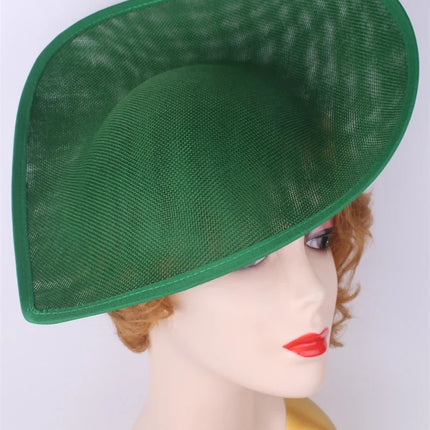 30cm Teardrop Sinamay Fascinator Base DIY Millinery Headpiece Cocktail Hat Mold