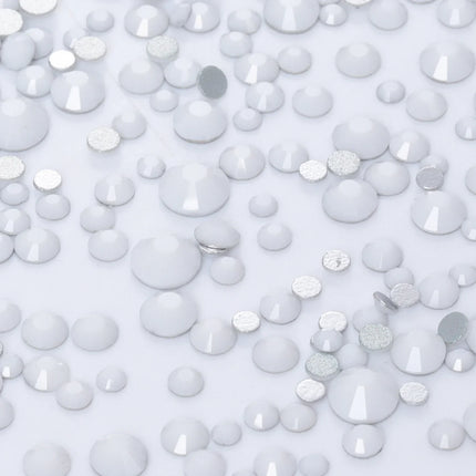 1440PCS SS3-SS20 Mix Size Non-Hotfix Glass FlatBack Rhinestones