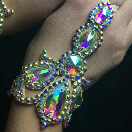 Rhinestone Bracelet Hand Chain