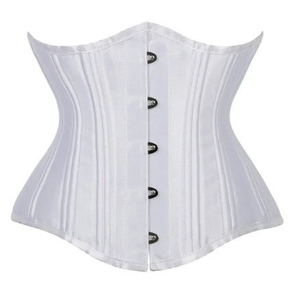 20 Steel Bone Cotton Underbust Corset Heavy Duty Waist Trainer Cincher