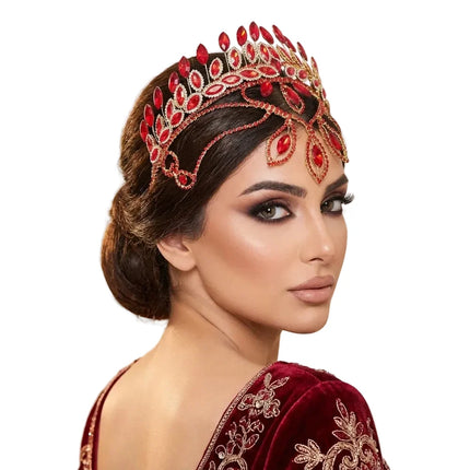 Majestic Rhinestone Headpiece