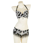 black / Bra42D  Belt105cm
