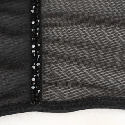 Pearl Beaded Bustier Corset Crop Top Push-Up Evening Party Camisole