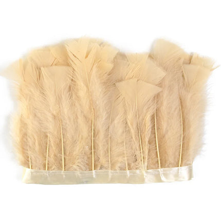 Professional Turkey Feather Fringe Trim 10-15cm