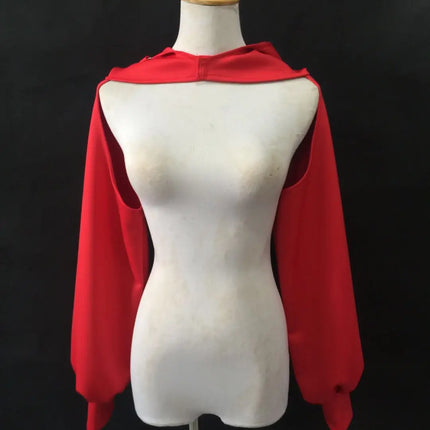 The Stardust Kinetic Cyber Hoodie – Cropped Gogo & Streetwear Dance Top