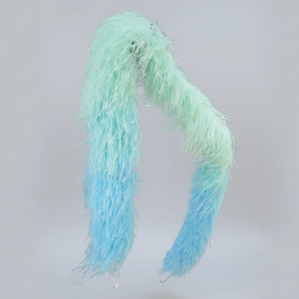 Mixed Color Ostrich Feather Boa & Shawl (2 Meters)