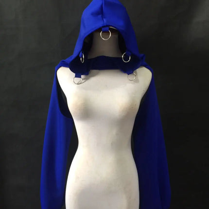 The Stardust Kinetic Cyber Hoodie – Cropped Gogo & Streetwear Dance Top