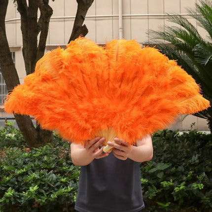 90CM Ostrich Feather Fans
