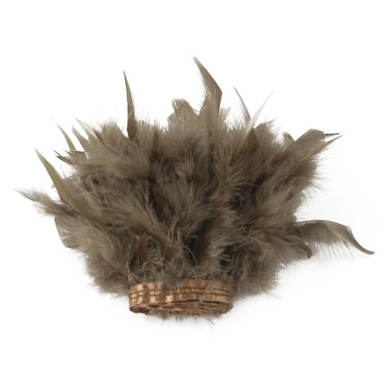 Multicolor Turkey Feather Trim Fringe Fluffy Ribbon