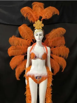 The Stardust Victoria Sovereign – Deluxe Angel Feather Wing & Headdress Stage Costume Set