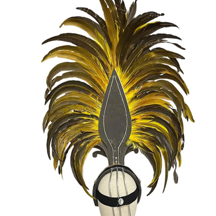 The Stardust Luminary Crown – Lavender & Multi-Tone Samba Carnival Headdress