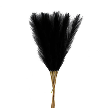 Deluxe Artificial Pampas Grass Fluffy Boho Floral Stem Set
