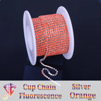 Silver Orange / SS6(2mm)-1yard