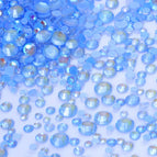 Shimmer LT Blue / Mix Size(SS6-SS20) / 1440Pcs