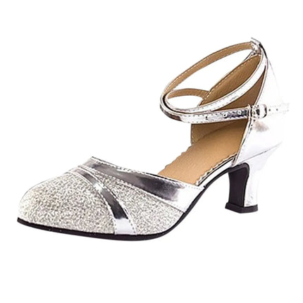 The Stardust Tropicana Latin Dance Heel – Classic Strappy Ballroom Sandal