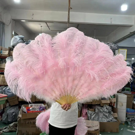 100CM Ostrich Feather Fans