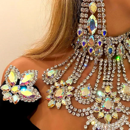 Drop Necklace Earring & Ring Set