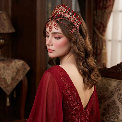 Majestic Rhinestone Headpiece