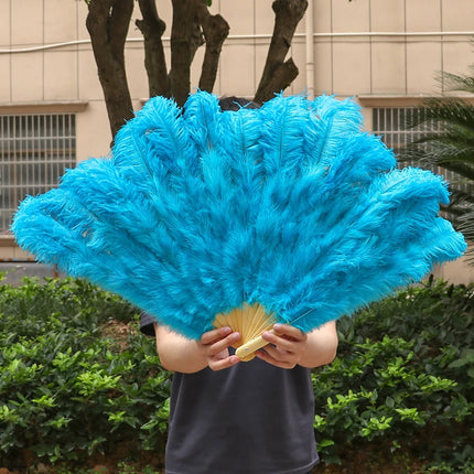 90CM Ostrich Feather Fans