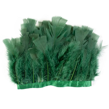 Professional Turkey Feather Fringe Trim 10-15cm