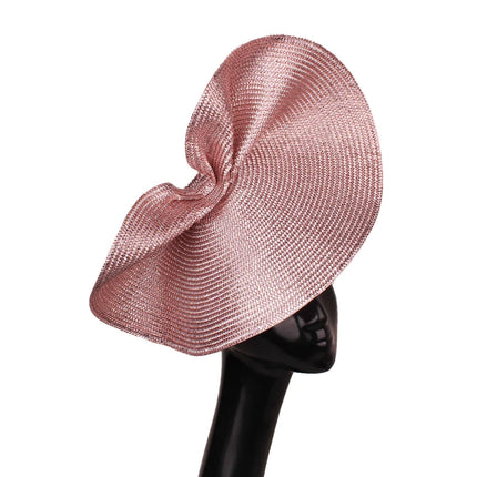Glitter Metallic Sinamay Floral Fascinator Kentucky Derby Tea Party Pillbox Hat
