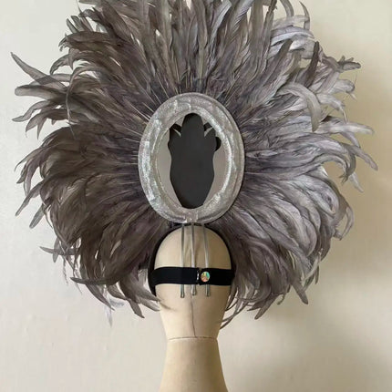 The Stardust Copacabana Feather Crown – Samba Parade Headdress