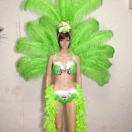 The Stardust Victoria Sovereign – Deluxe Angel Feather Wing & Headdress Stage Costume Set