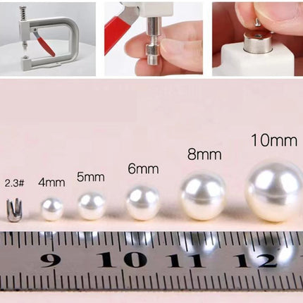 Professional Pearl & Rhinestone Hand-Press Setting Tool Kit