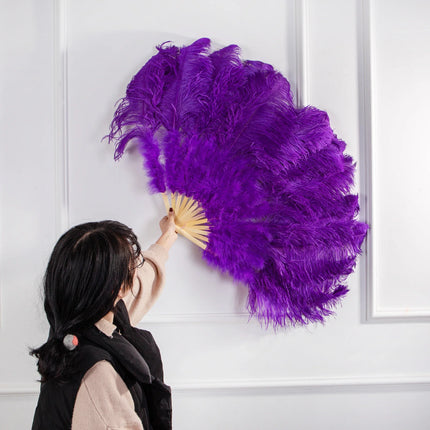 90CM Ostrich Feather Fans