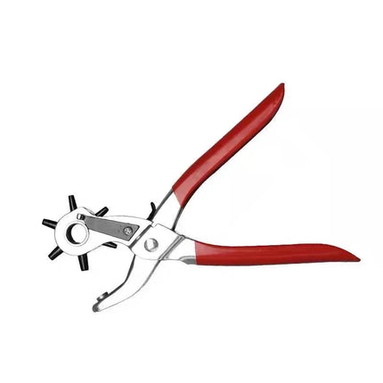 Heavy-Duty 9" Revolving Leather Belt Hole Puncher