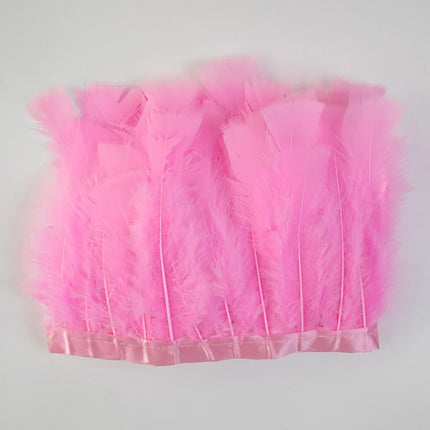 Professional Turkey Feather Fringe Trim 10-15cm