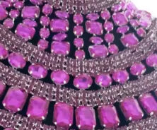 Long Rhinestone Tassel Fringe Crystal Drop Chocker Necklace Body Jewelry