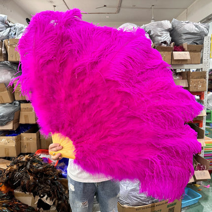 100CM Ostrich Feather Fans