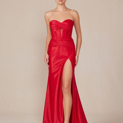 Nox Anabel T1489 Dress Long Strapless Fitted Evening Gown