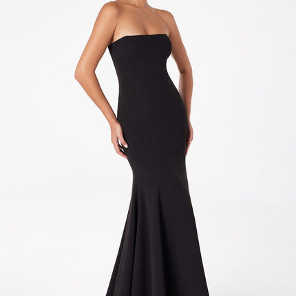 Astee T2010 Fitted Strapless Mermaid Gown