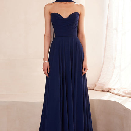 Ladivine Amoris T703 Dress Strapless A-Line Bridesmaid Gown