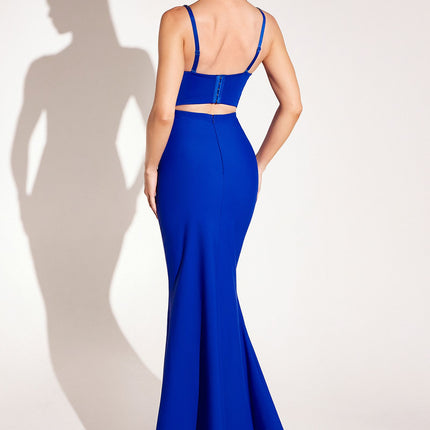 Ladivine Amoris T9002 Long Fitted Embellished Bodice Formal Gown