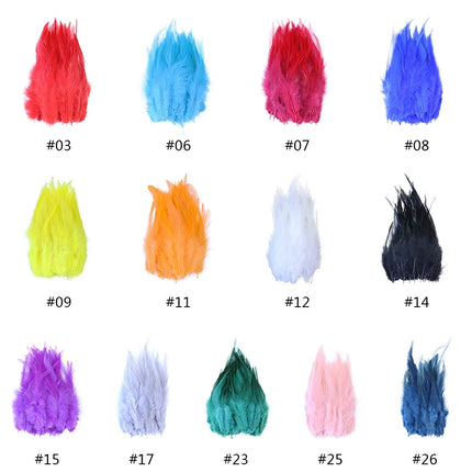 Natural Pheasant & Chicken Craft Feathers Bulk Lot