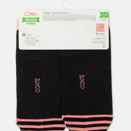 Cotton Ankle Socks Conte Happy 358 - Cute