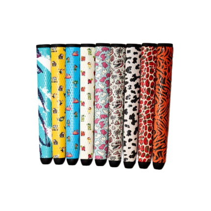 Tiger Tempo Putter Grip | Midsize | Premium PU Material | Stable Feel | Golf | Tiger Stripes