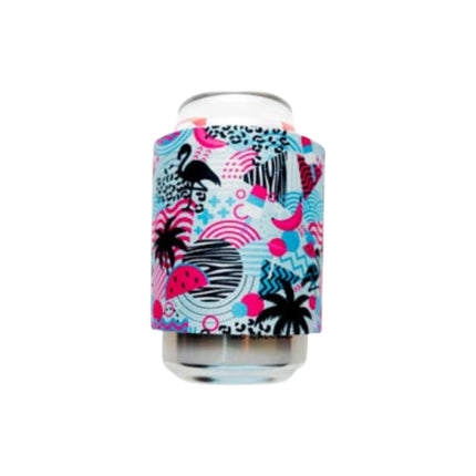 Exotic Flock Slap Koozie | Neoprene Beverage Can Insulator | Snap n Wrap | Fits 12oz Cans