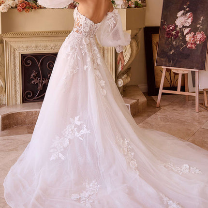 Andrea & Leo WL018 Dress Lace Appliqued A-Line Wedding Ball Gown