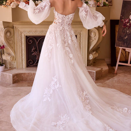 Andrea & Leo WL018 Dress Lace Appliqued A-Line Wedding Ball Gown