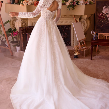 Andrea & Leo WL037 Dress Strapless Wedding Ball Gown & Lace Bolero