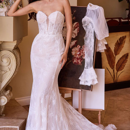 Andrea & Leo WL042 Dress Versatile Fitted Lace Bridal Gown