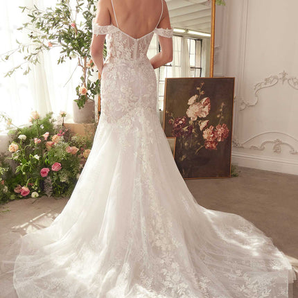Andrea & Leo WL051 Dress Fitted Lace Wedding Mermaid Gown