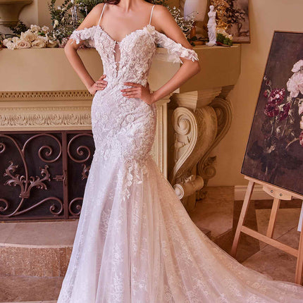 Andrea & Leo WL051 Dress Fitted Lace Wedding Mermaid Gown