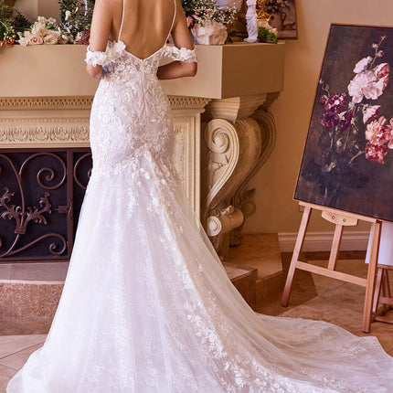 Andrea & Leo WL051 Dress Fitted Lace Wedding Mermaid Gown