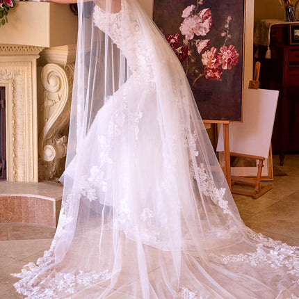 Andrea & Leo WL053 Dress Fitted Lace Wedding Gown